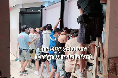 One-Stop Solutions  (Design to Installation)