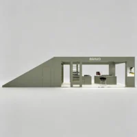 Cosmetic Mall Kiosk with Full Display Solution
