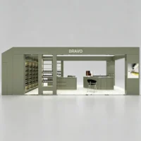 Cosmetic Mall Kiosk with Full Display Solution