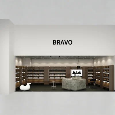 Customizable Full Beauty Store Fixtures with Marble Counter